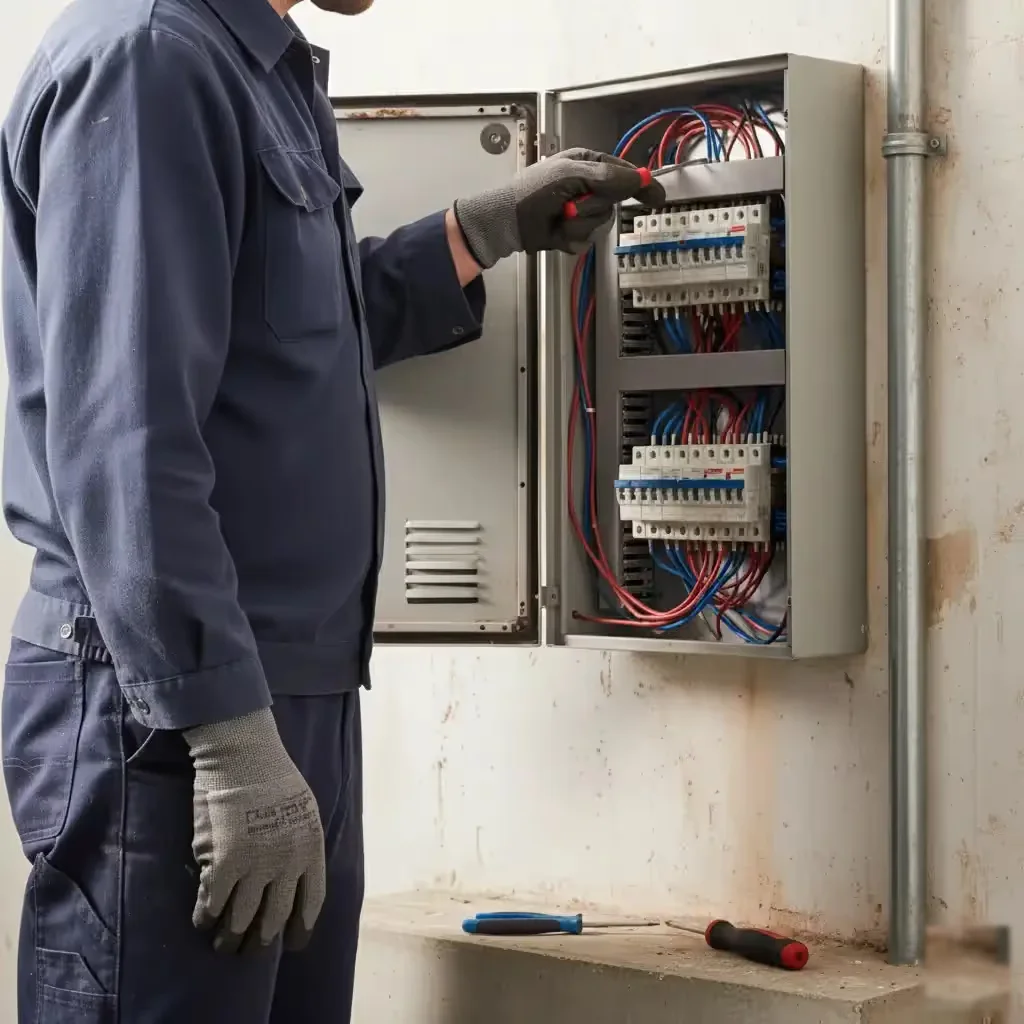 Electrical work in the field