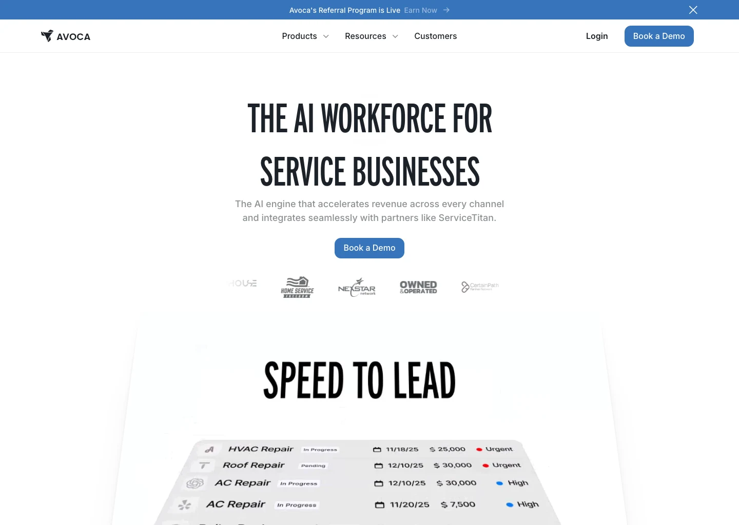 Evidence screenshot for ai booking software for electricians