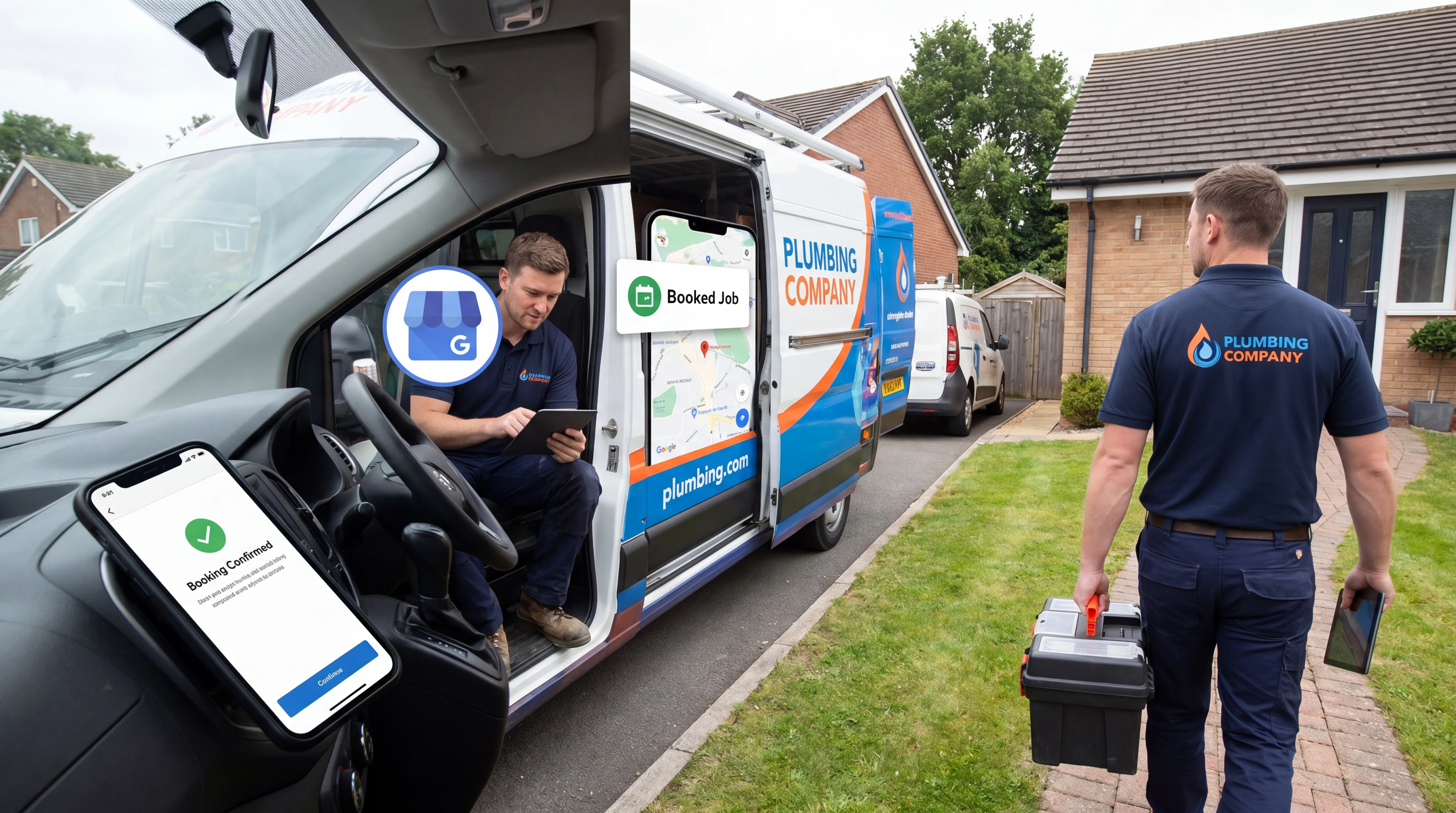 Supporting workflow image for local seo for plumbing companies